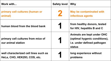 Risk of Cell And Tissue Cultures