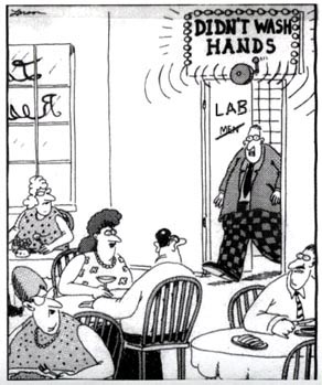 Wash hands